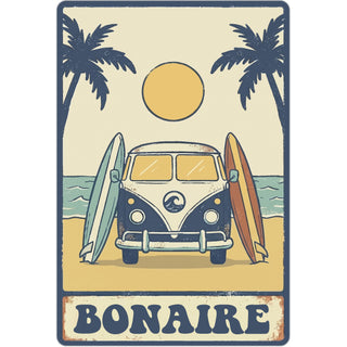 BONAIRE BEACH VAN Sticker