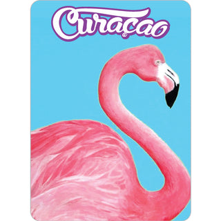Curacao Flamingo Sticker