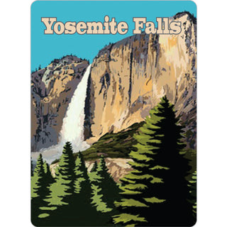 Yosemite Falls   Yosemite Falls Photo Sticker