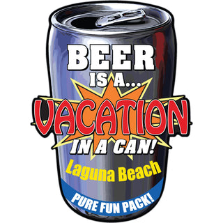 OK4 Laguna Beach Vacation in a Can Sticker