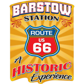 Barstow Station on Route 66 A Historic Experience Sticker
