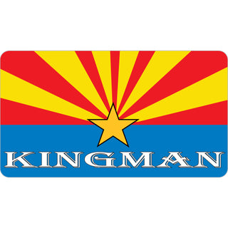 Kingman Arizona Flag Sticker