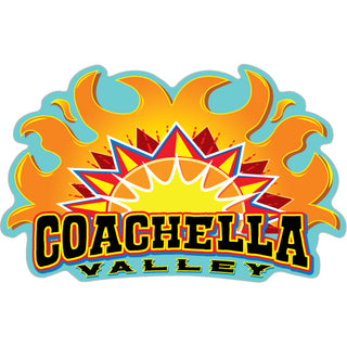 Coachella Sun Sticker