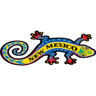 New Mexico   Colorful Gecko Sticker