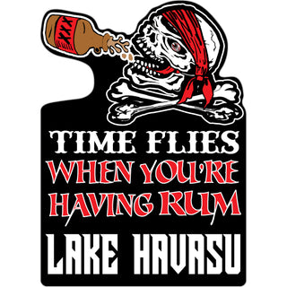 Lake Havasu   Time Flies When You're Having Rum Sticker