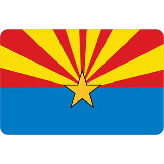 Arizona   Arizona Flag Sticker