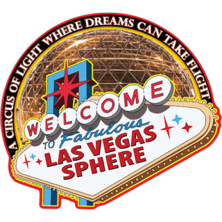 Las Vegas Sphere Circus Of Light   Las Vegas Sphere Circus Of Light Sticker