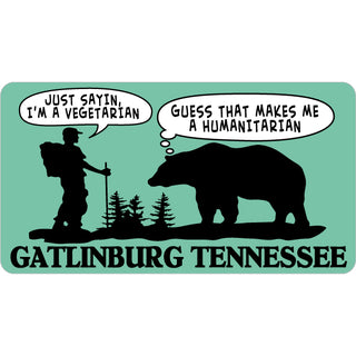 Gatlinburg TN Humanitarian Sticker