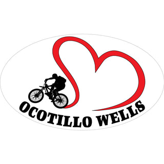Ocotillo Wells   ATV Swoosh Heart Sticker