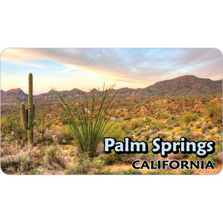 Palm Springs  California   Desert Scene Photo Sticker
