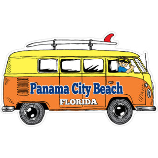 OK3 Panama City Beach Bus Side View Sticker