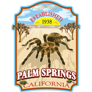 Palm Springs  California   Tarantula Sticker