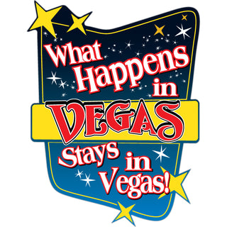 Vegas   What Happens In Vegas Sticker