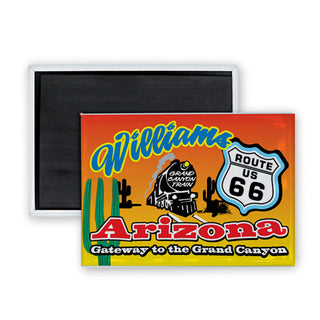 44214 Williams Arizona Route 66 Train Oval Gateway to the Grand Canyon Sticker