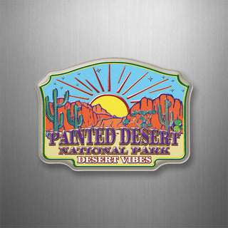 Painted Desert National Park   Desert Vibes 3D Magnet