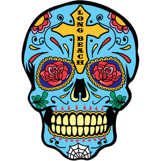 LONG BEACH SUGAR SKULL Sticker