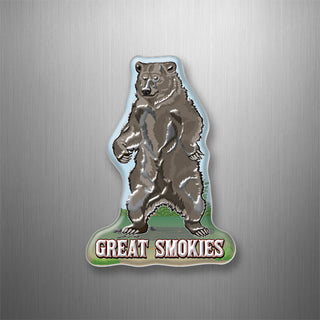GREAT SMOKIES BEAR STANDING 3D Magnet