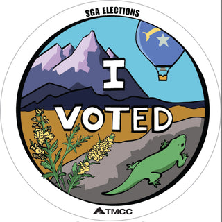 I voted TMCC Voter Sticker