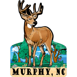 Murphy NC Buck Vert Sticker