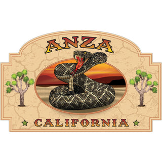 ANZA RATTLE SNAKE Sticker