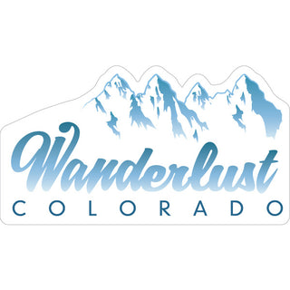OK3 Colorado Wanderlust mountains mini Sticker