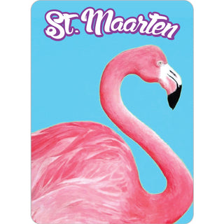 St. Maarten   Flamingo Sticker
