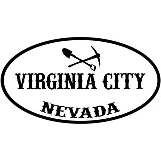 Virginia City Nevada Euro Sticker