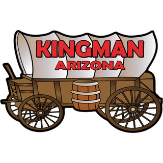 OK4 Kingman  AZ Covered Wagon (00031) Sticker