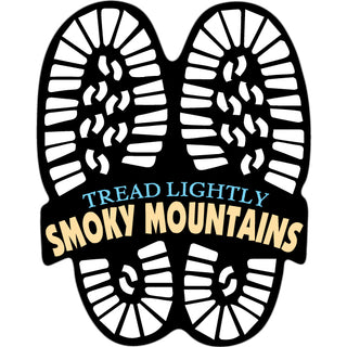 OK4 Smoky Mountains Tread Lightly Sticker