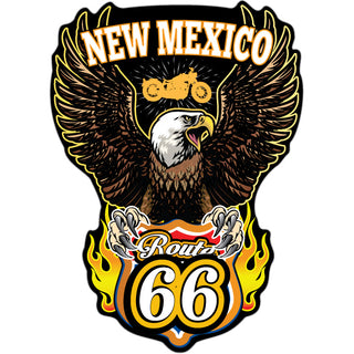 New Mexico   Eagle Route 66 Shield Sticker