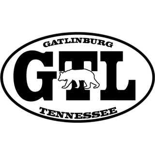 Gatlinburg GTL Euro oval Sticker