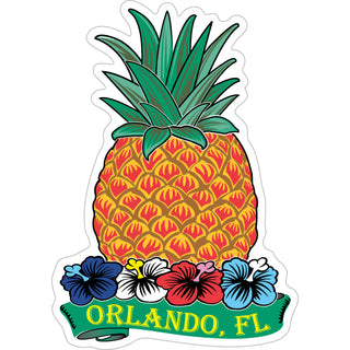 OK4 Orlando  FL Pineapple (00153) Sticker