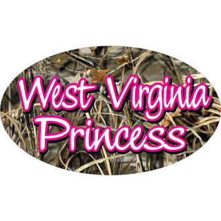 West Virginia   Swamp Princess Sticker